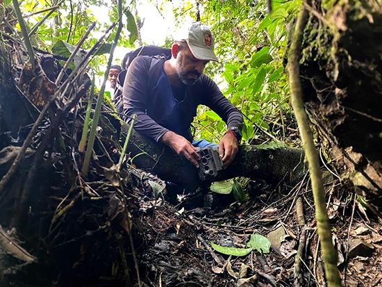 Trabajo de campo ambiental de DIMOA